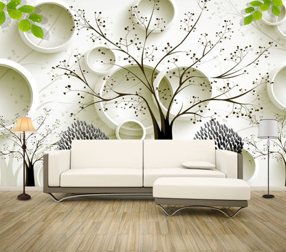 Wallpaper Murals Peel and Stick Removable Tress Wall Design High Quality