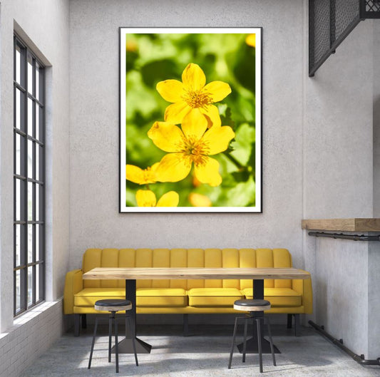 Flowers Closeup Photograph Home Decor Premium Quality Poster Print Choose Your Sizes