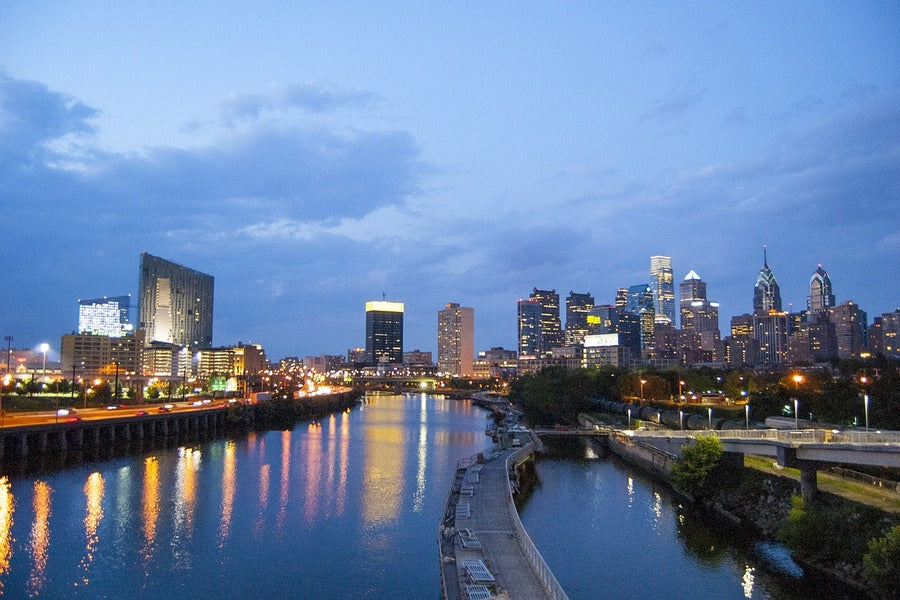 Philadelphia City in Pennsylvania Photograph Print 100% Australian Made
