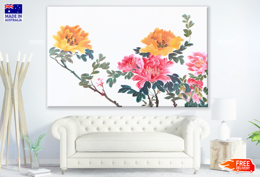 Beautiful Floral Painting Print 100% Australian Made