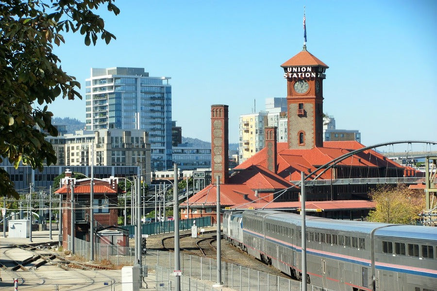 Portland Union Station Photograph, Oregon, US Print 100% Australian Made