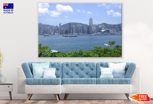 Wan Chai District Hong Kong Skyline Photograph Print 100% Australian Made
