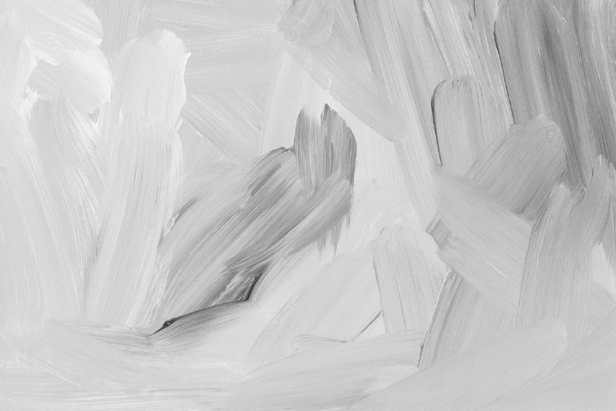 Grey Paint Abstract Design Print 100% Australian Made
