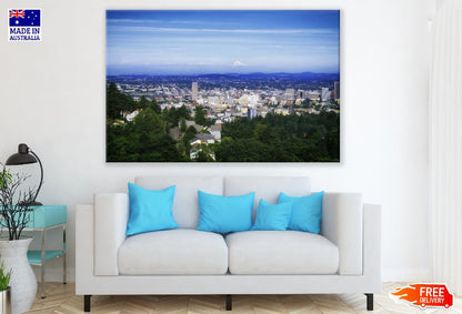 Portland Cityscape Photograph, Oregon, US Print 100% Australian Made