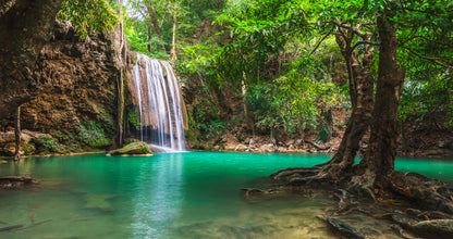 Stunning Waterfall in Forest Photograph Print 100% Australian Made