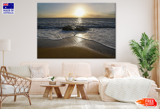 Sea Sunset Scenery Photograph Print 100% Australian Made