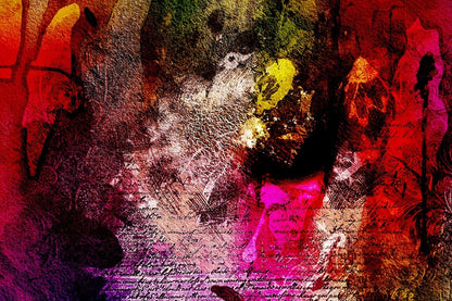 Colorful Abstract Design Print 100% Australian Made
