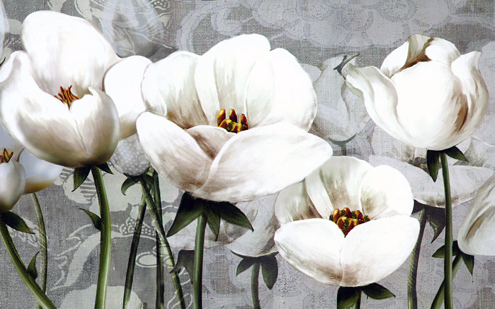 Floral Painting Closeup Print 100% Australian Made