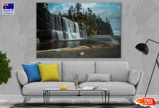Tsusiat Falls, Vancouver Island Photograph Print 100% Australian Made