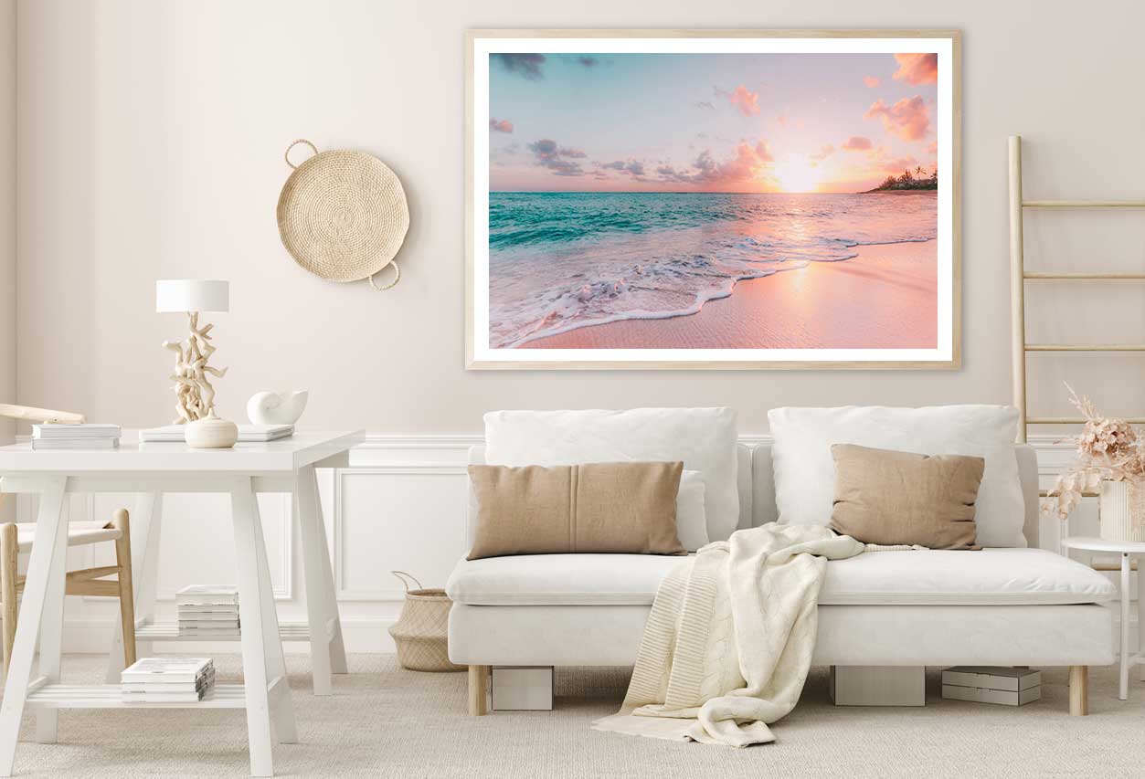 Boracay Beach Sunset Photograph Philippines Home Decor Premium Quality Poster Print Choose Your Sizes