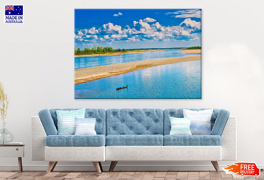 Beach Sunny Day View Photograph Print 100% Australian Made