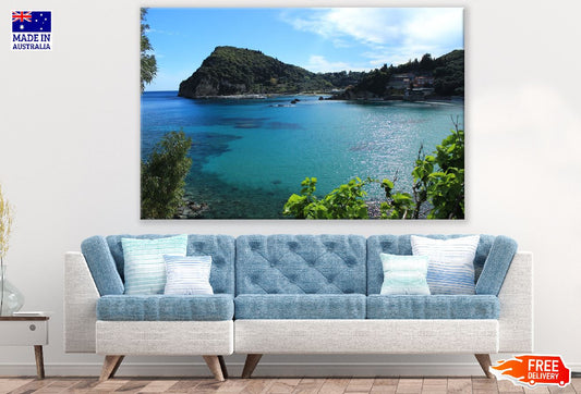 Paleokastritsa Beach View Photograph Greece Print 100% Australian Made