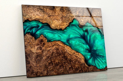 Resin & Wood Photograph Acrylic Glass Print Tempered Glass Wall Art 100% Made in Australia Ready to Hang