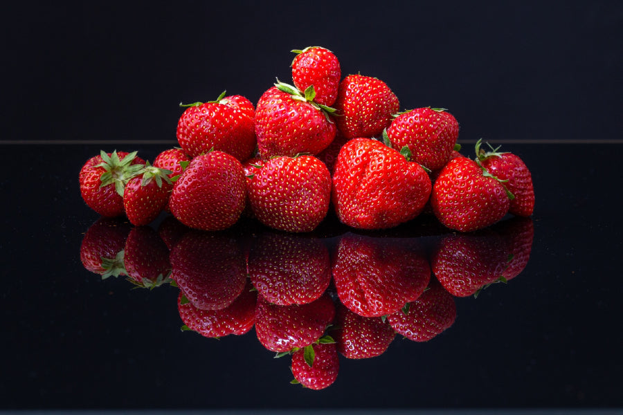 Pile Red Croatian Strawberries Photograph Home Decor Premium Quality Poster Print Choose Your Sizes