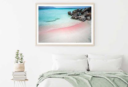Elafonisi Lagoon Crete Island Photograph Home Decor Premium Quality Poster Print Choose Your Sizes