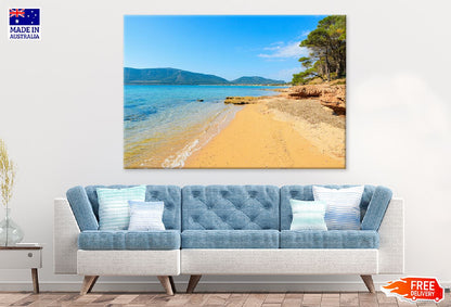 Sandy Mugoni Beach View Photograph Italy Print 100% Australian Made