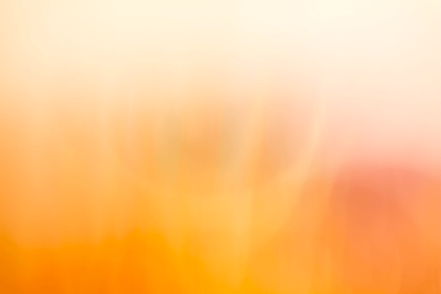 Orange Abstract Design Print 100% Australian Made