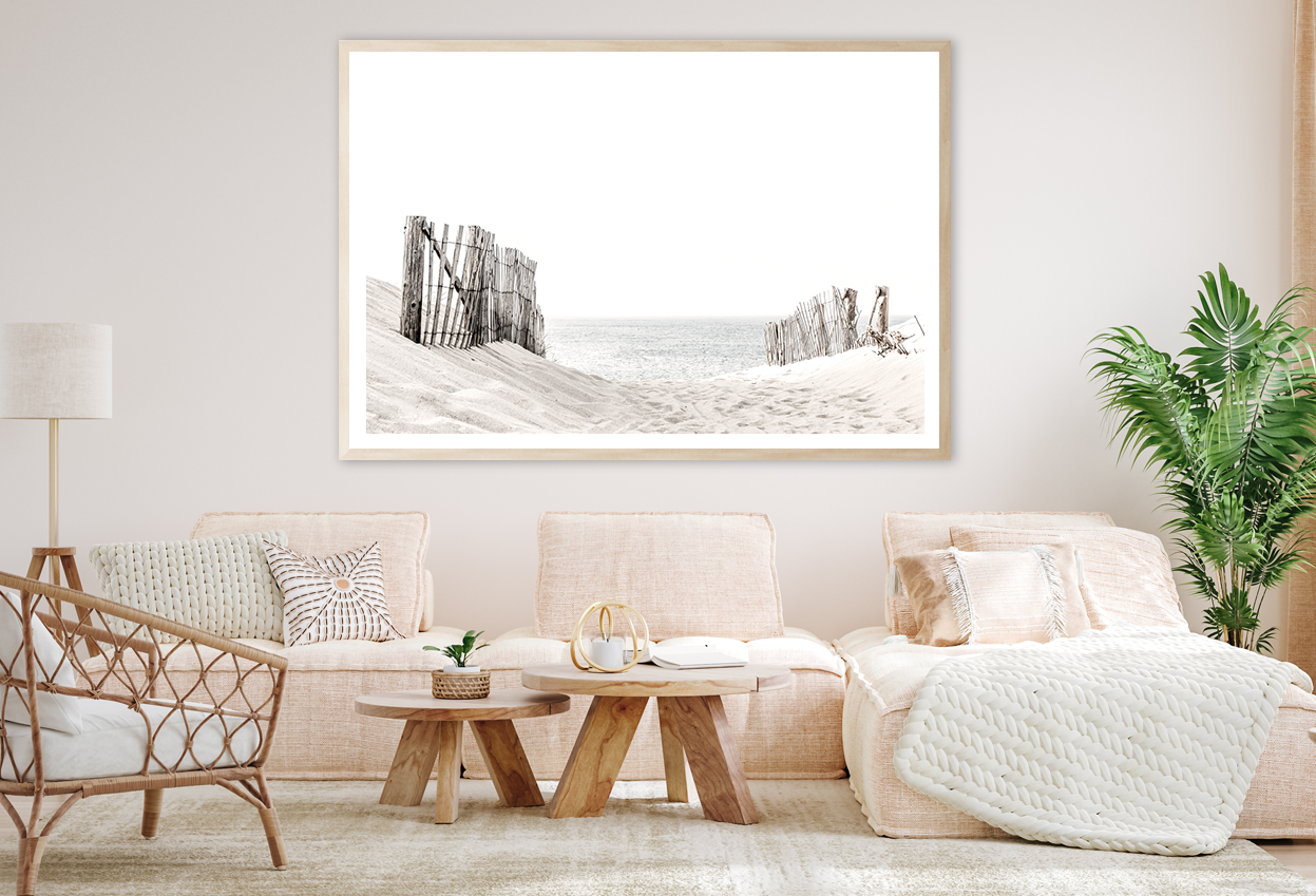 Sea Shore & Sea Skyline Home Decor Premium Quality Poster Print Choose Your Sizes