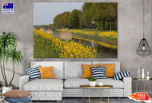 Lake & Nature Garden View Photograph Print 100% Australian Made