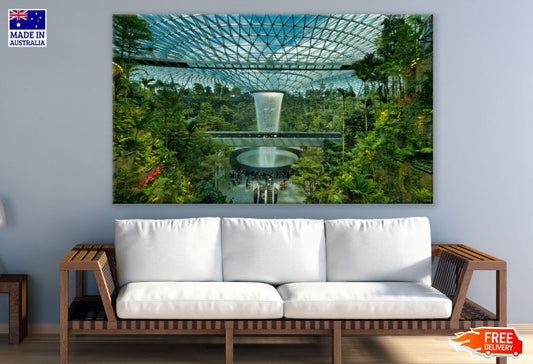 Singapore Airport Print 100% Australian Made
