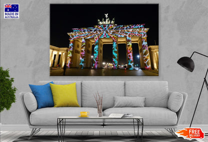 Pariser Platz Night View Photograph Berlin, Germany Print 100% Australian Made