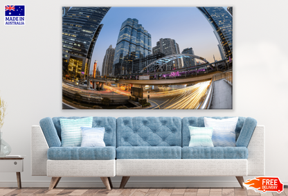Cityscape Bangkok Print 100% Australian Made