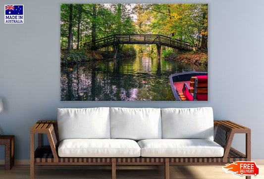 Spreewald Kahn Water Photograph Print 100% Australian Made