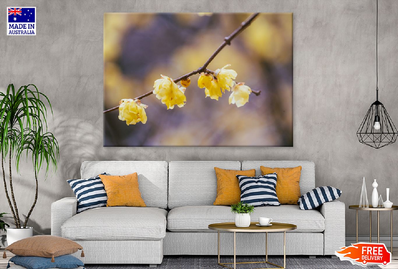 Chimonanthus Praecox Flowers View Photograph Print 100% Australian Made