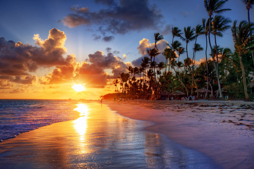 Sea Sunset Scenery Photoraph Home Decor Premium Quality Poster Print Choose Your Sizes