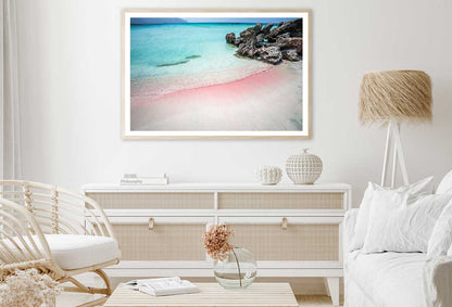 Elafonisi Lagoon Crete Island Photograph Home Decor Premium Quality Poster Print Choose Your Sizes