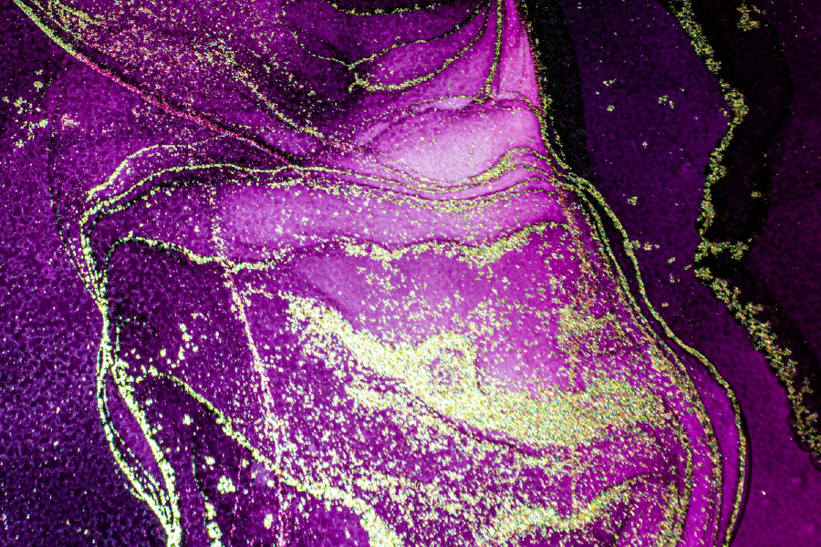Purple & White Abstract Design Home Decor Premium Quality Poster Print Choose Your Sizes