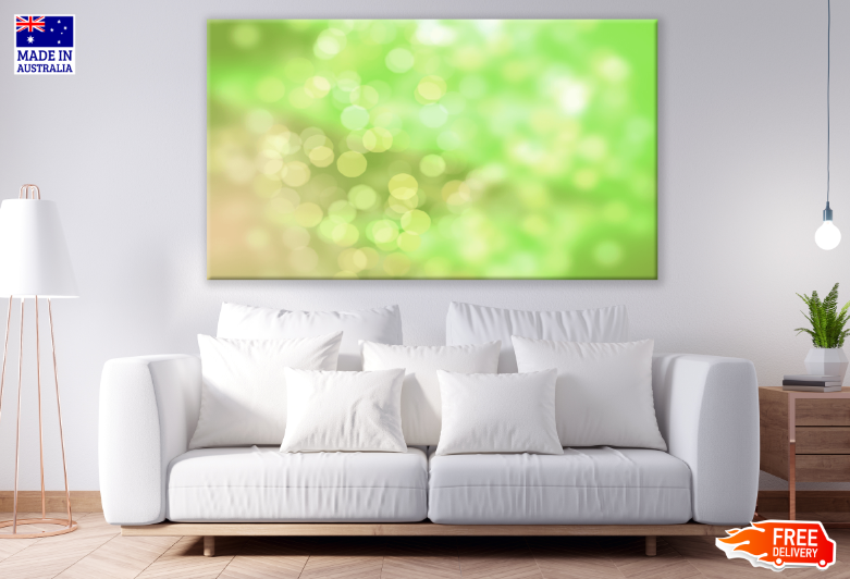 Green Abstract Design Print 100% Australian Made