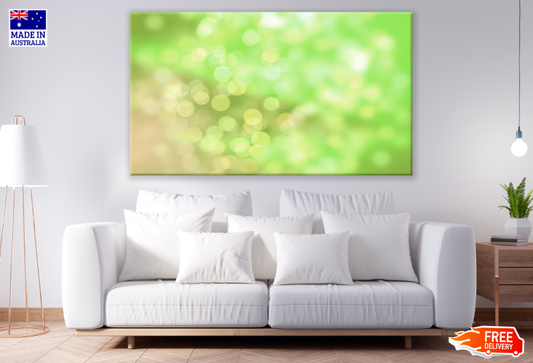 Green Abstract Design Print 100% Australian Made