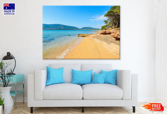 Sandy Mugoni Beach View Photograph Italy Print 100% Australian Made