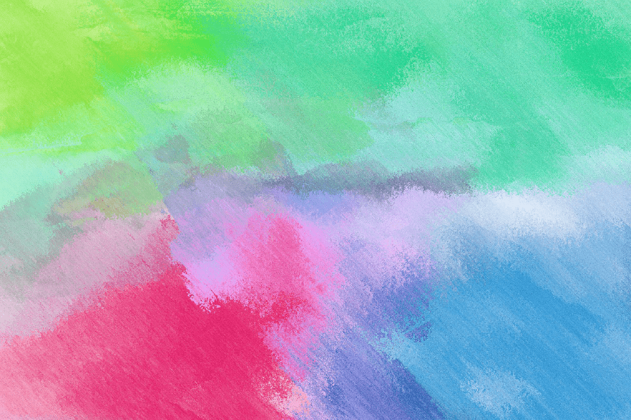 Green Blue & Red Abstract Design Print 100% Australian Made