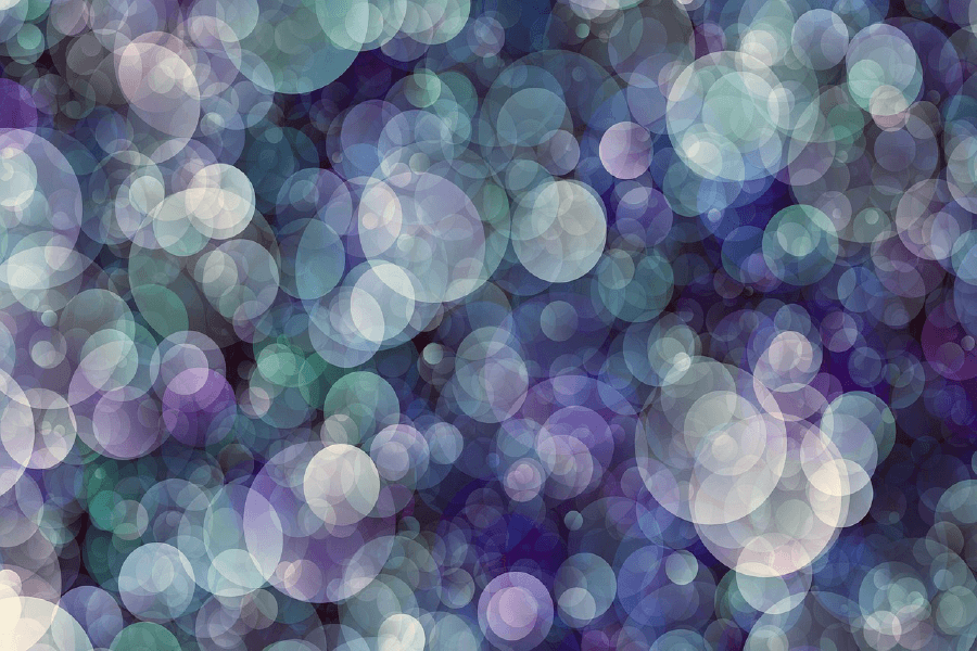Blue Abstract Design Print 100% Australian Made