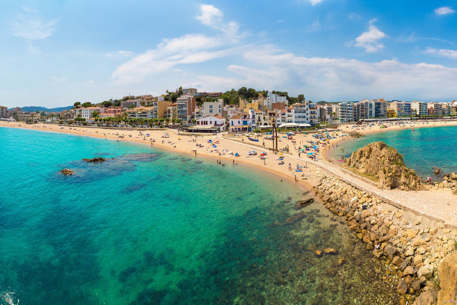 Blanes in Costa Brava View Photograph Spain Print 100% Australian Made