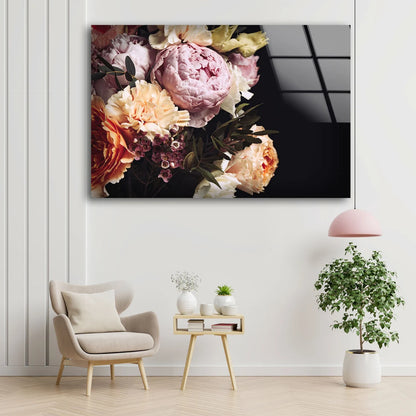 Colorful Flowers Closeup Photograph Acrylic Glass Print Tempered Glass Wall Art 100% Made in Australia Ready to Hang