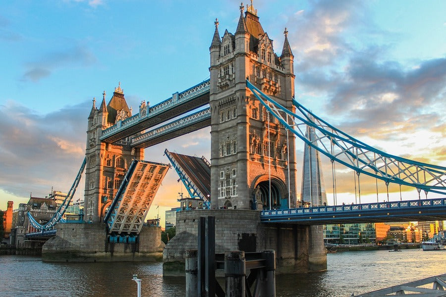 London Tower Bridge Sunset Photograph Print 100% Australian Made
