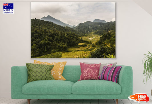 Vietnam Rainforest View Photograph Print 100% Australian Made