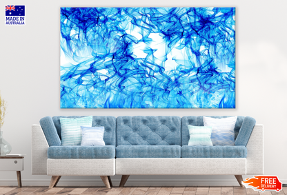Blue Abstract Design Print 100% Australian Made