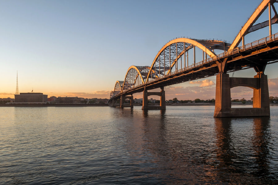 Centennial Bridge with River View Photograph Print 100% Australian Made