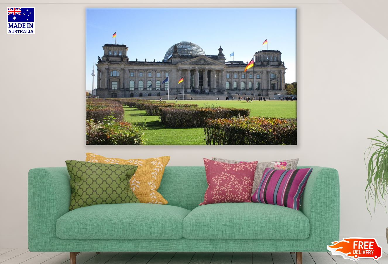 Reichstag Building in Berlin, Germany Photograph Print 100% Australian Made