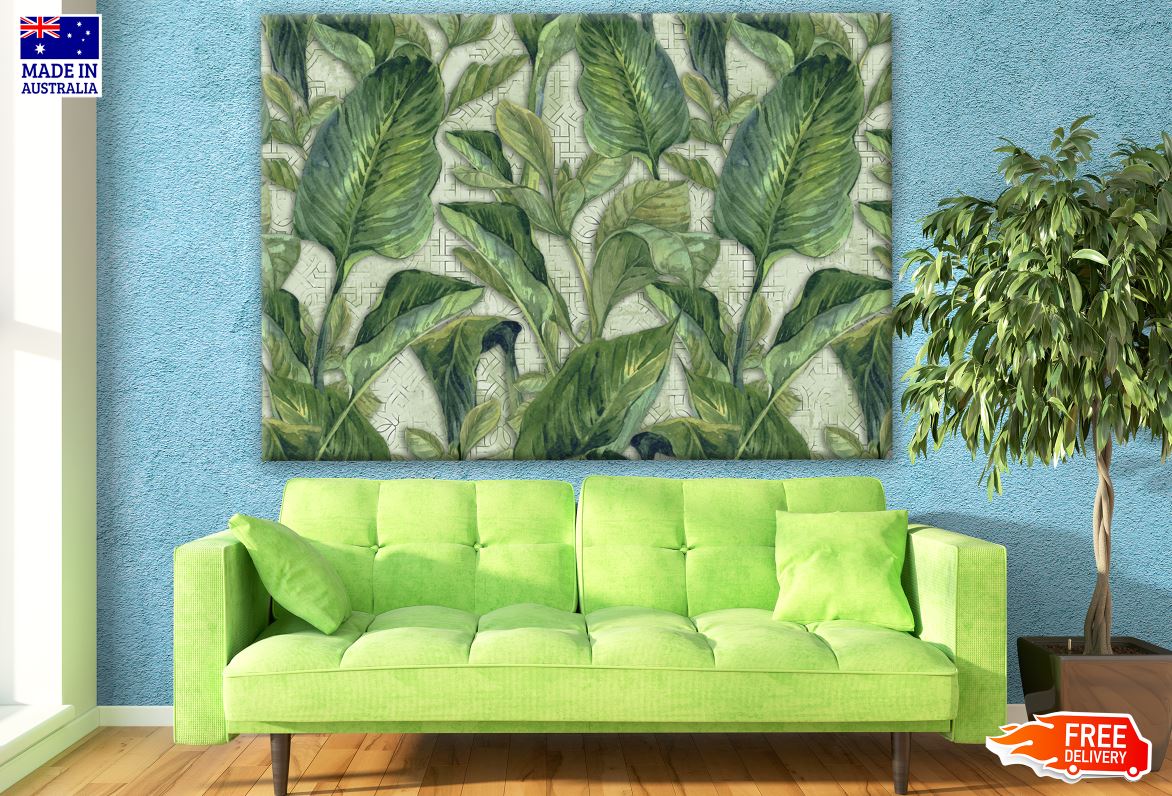 Leaf Design Print 100% Australian Made