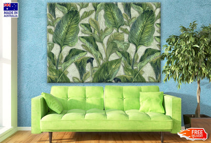 Leaf Design Print 100% Australian Made