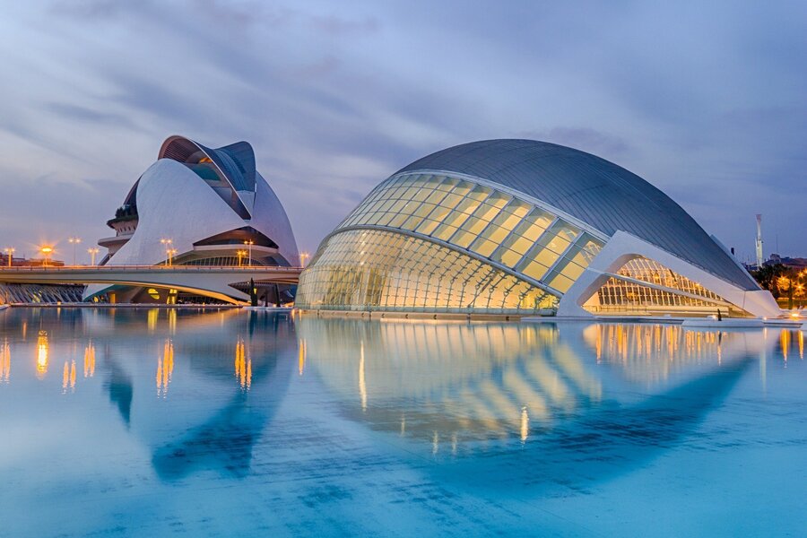 Valencia Spain Calatrava Bridge Photograph Print 100% Australian Made