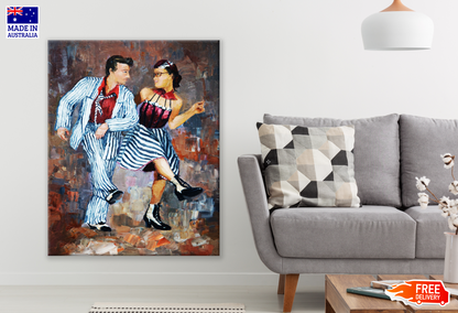 Dancing Couple Painting Print 100% Australian Made