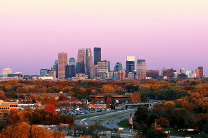 Minneapolis City Skyline View Photograph Minnesota Print 100% Australian Made