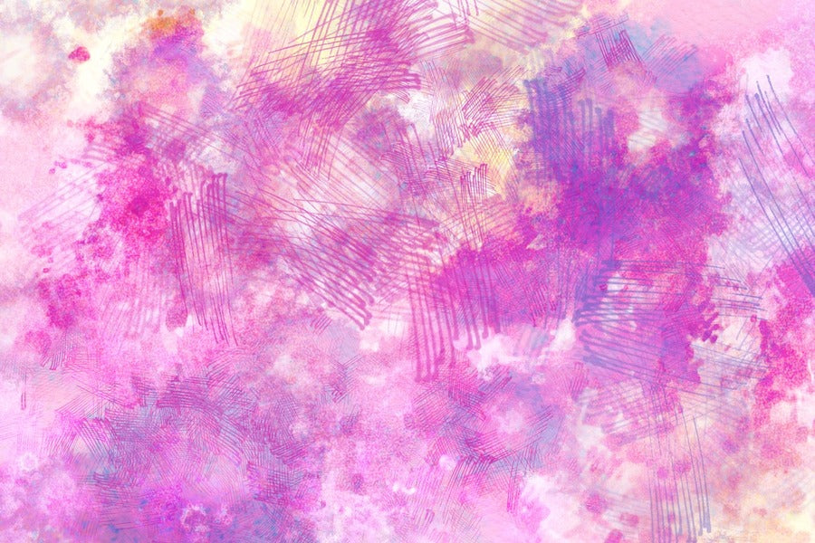Pink Shades Abstract Design Print 100% Australian Made