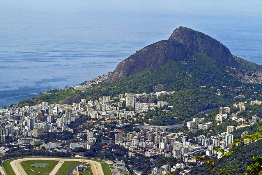 Rio de Janeiro & Mountain View Photograph, Brazil Print 100% Australian Made